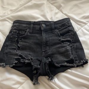 Black American Eagle Shorts